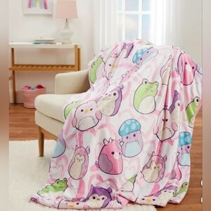 NEW Original Squishmallows Snuggle Throw 50x70 Carl Floyd Nestor